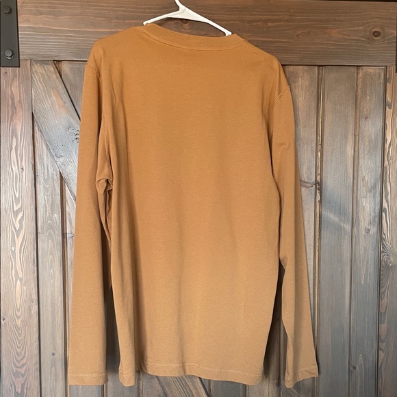 Nike Men's Tan Long Sleeve Tee Brand New W Tags Men’s Large - Picture 5 of 6